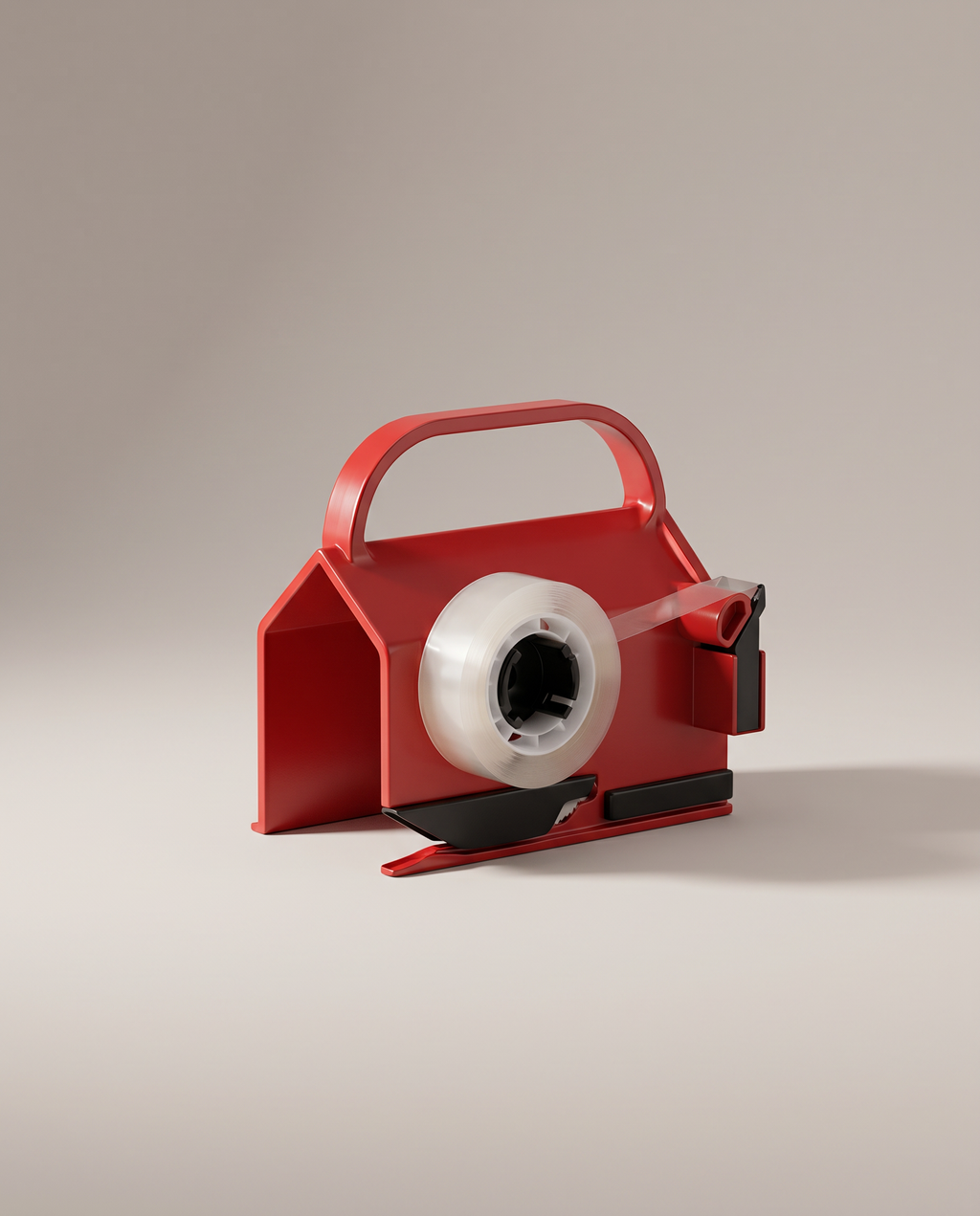Sliding Wrapping Paper Cutter on its own on a warm grey surface